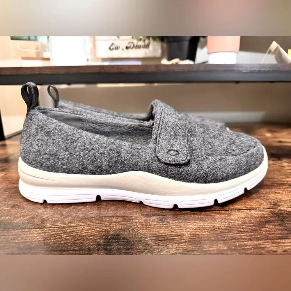 Dr.‎ Comfort Grey Wool Autumn Casual Espadrille size 9
